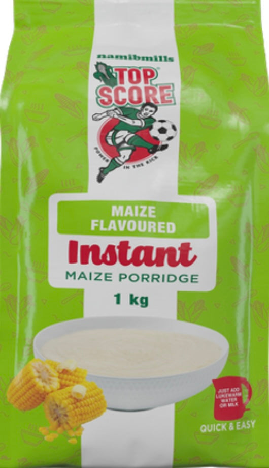 Instant maize porridge