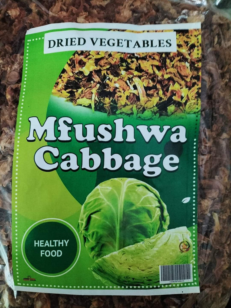 Mufushwa Cabbage: Sun dried Cabbage