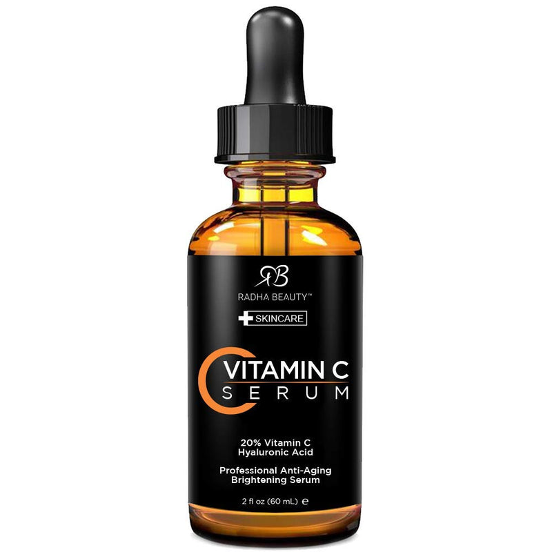 QBD 20% Skin Care Vitamin C and Hyaluronic Acid Serum