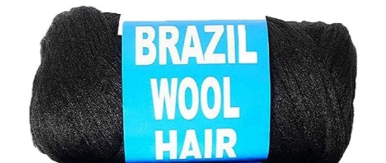 Brazilian wool hair ( black)70g