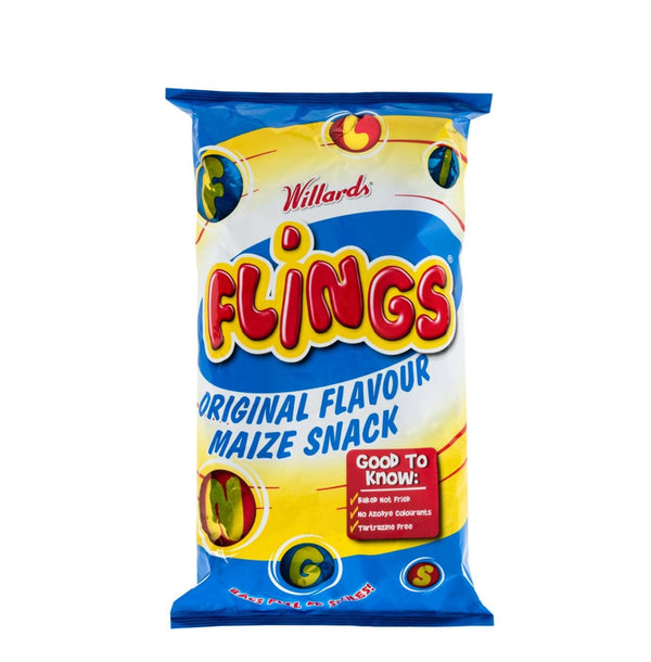 Willards Flings Spicy Chips ( 150g )