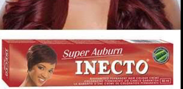 Inecto Permanent Hair Colour Super Auburn, 50ml freeshipping - Rowmam Grocery