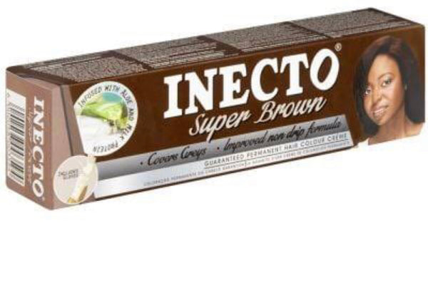 Inecto Permanent Hair Colour Super Brown, 50ml freeshipping - Rowmam Grocery