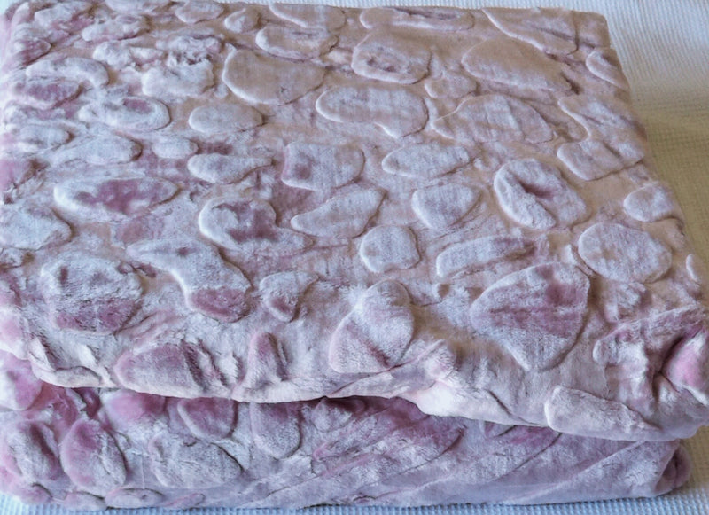 South African Luxury Super Soft Embossed 1Ply  Mink  Blanket, QUEEN SIZE.