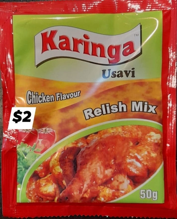 Karinga Usavi Chicken Relish Mix freeshipping - Rowmam Grocery