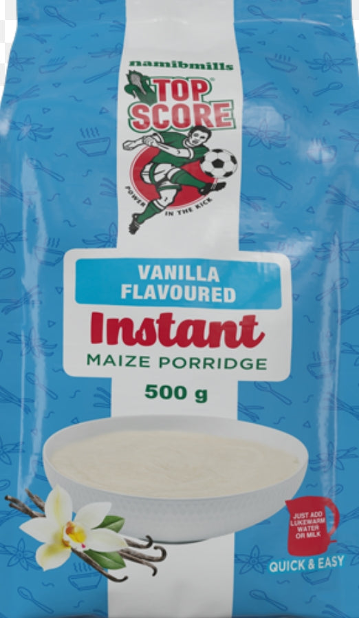 Instant maize porridge